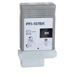 Cartuccia comp. per Canon PFI-107bk nero 6705B001 ink pigmentato