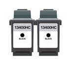 2 CARTUCCE RIGENERATO PER LEXMARK JP1000 / 13400HC