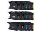 15 compatibile Cartucce d'inchiostro XL BROTHER LC1240XL / LC1280XL